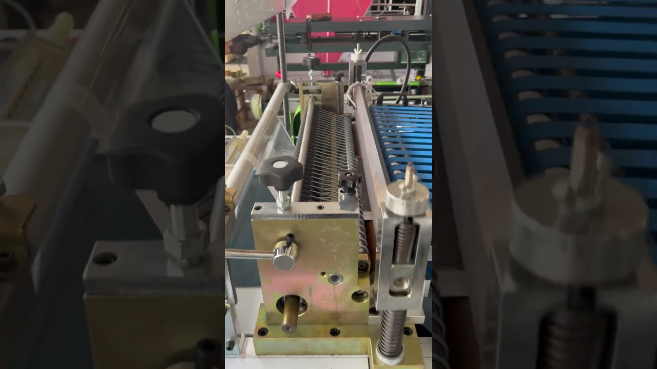 Bopp LDPE hdpe side sealing bag making machine with folder,ultrasonic welder