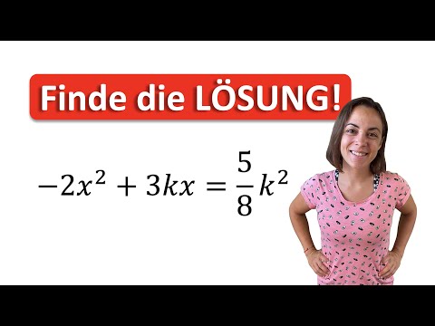 🤯 Quadratische Gleichung mit PARAMETER lösen | (Parametergleichung, Funktionsschar, Parabel)