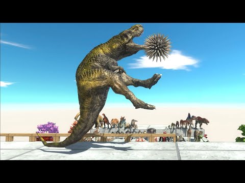 Death Spikes Who Can get Past The Trap? ► Animal Revolt Battle Simulator
