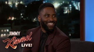 John David Washington on Dad Denzel, Morgan Freeman & BlacKkKlansman video