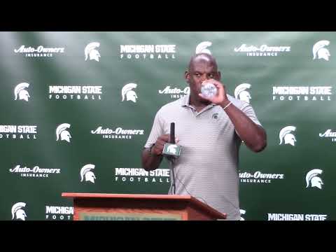 Mel Tucker weekly press conference (Michigan State vs. Western Michigan