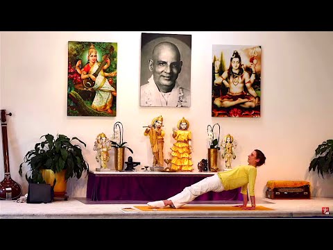 "Variationen" mit Tara Mittelstufe Yoga Vidya Grundreihe 09:15 Uhr 02.08.2020