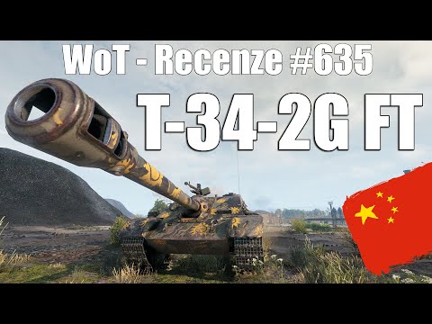Sedmičkový nářez | T-34-2G FT (Recenze #635)