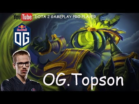 DOTA 2 GAMEPLAY PRO PLAYER  - Pugna by OG. Topson