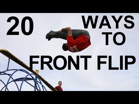 20 WAYS TO FRONT FLIP