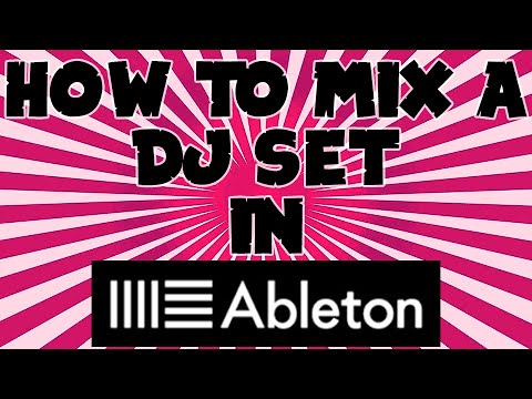How to mix a DJ set in ABLETON using ACAPELLAS and SAMPLES - EDM / House / Electro