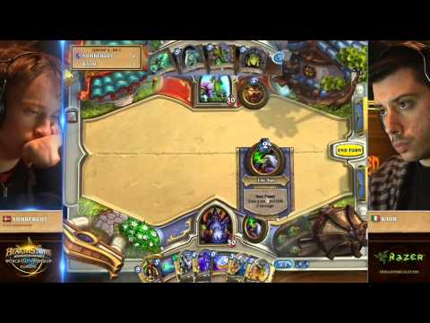 Road To Blizzcon: Kaor vs Numberguy Hearthstone Dreamhack Match