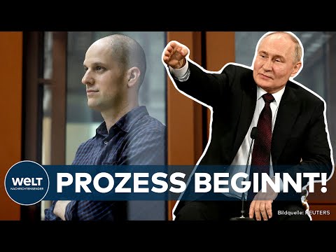 RUSSLAND: "Vorwurf Spionage!" Prozess von US-Reporter Evan Gershkovich beginnt in Jekaterinburg!
