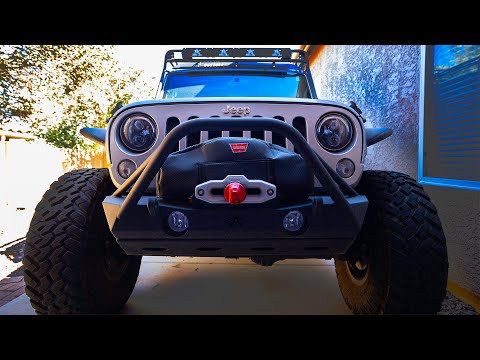 Warn Winch Cover Upgrade | Jeep Readiness Maintenance