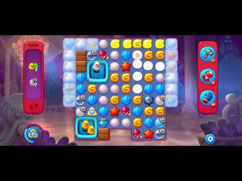 Fishdom Hard level 9864 no boosters フィッシュダム ハード