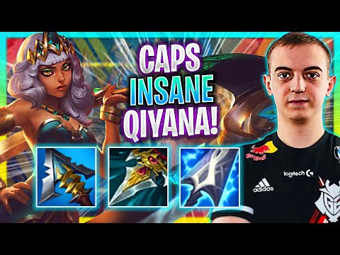 CAPS IS INSANE WITH QIYANA! | G2 Caps Plays Qiyana Mid vs Tryndamere! | Preseason 2023