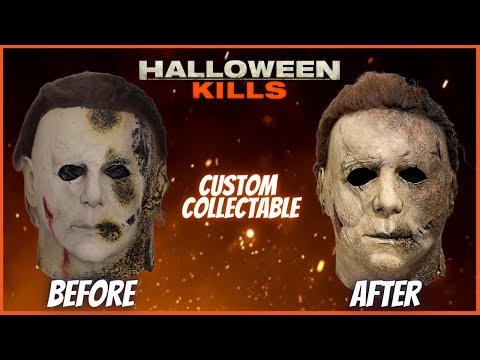 Halloween Kills Michael Myers Mask Makeover- CHRIS' CUSTOM COLLECTABLES
