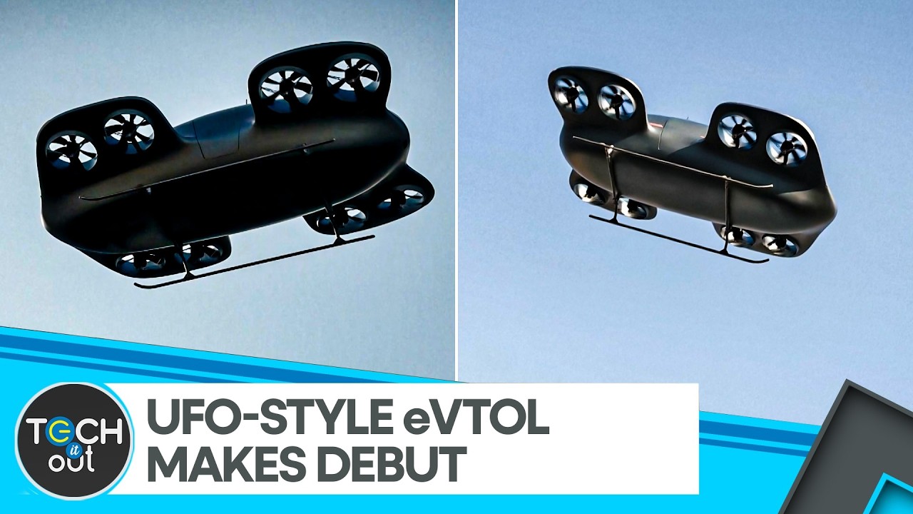 China Unveils Saucer-Shaped eVTOL | Tech It Out | WION