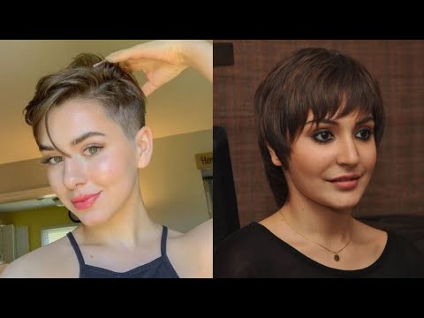 New Short pixie indian Haircuts For Indian ladies