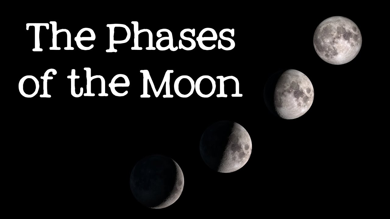 What are the different appearances of the moon?