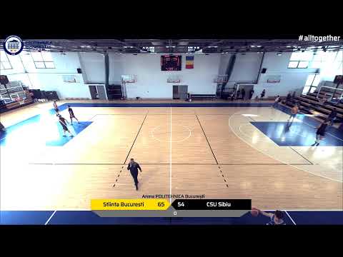 LIVE CN U18🏀CSU Știința Politehnica București - CSU Andu Sibiu