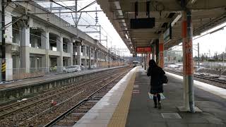 新白河駅 キハ110系到着【4Kテスト】