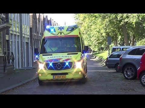 #165 - PRIO 1 TS 10-5132 en A1 Ambulance 10-103 met Spoed in Hoorn