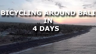 Bicycling around BALI in 4 days (DAY1)