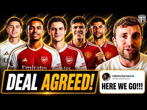 Fernandes to Man Utd FEE & Romero OFFER❌Enzo AGREES DEAL 📝 Kroupi & Scott to Arsenal ON✅