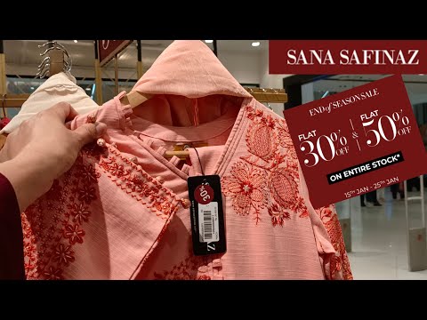 Sana Safinaz Winter Sale 50%Off❣️Sana Safinaz Sale 2026😍