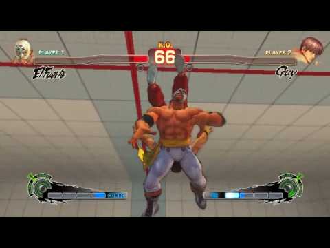 Super Street Fighter 4 - El Fuerte Ultra 1 El Fuerte Flying Giga Buster
