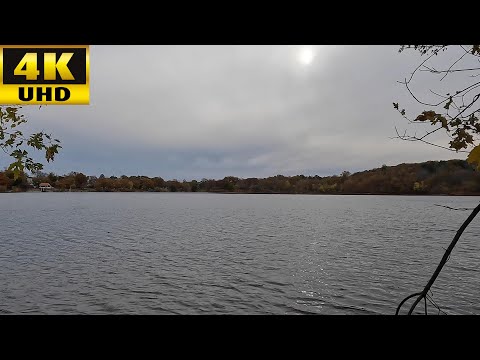 4K Walk in Massachusetts - Jamaica Pond Park