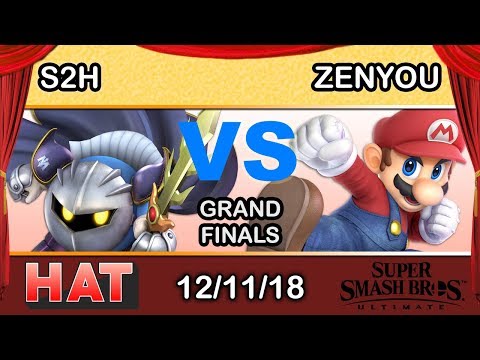 HAT 46 - Slither2Hunter (Meta Knight) Vs. eM | Zenyou (Mario) Grand Finals - Smash Ultimate