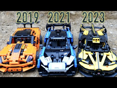 LEGO Technic 1:16 Scale Supercar Comparison