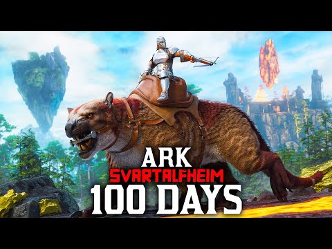 I Spent 100 Days In Ark Svartalfheim Ascended... Here's What Happened