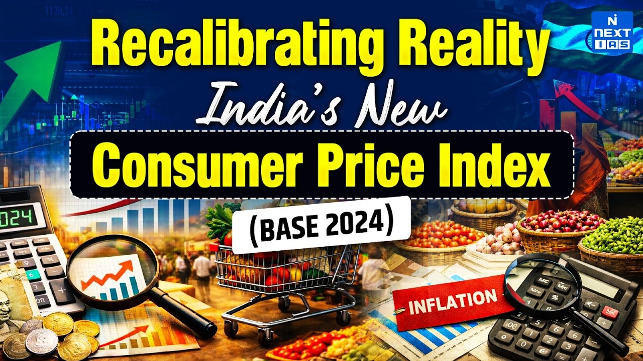 New CPI 2024 Explained | Inflation, WPI vs CPI & RBI Impact | NEXT IAS