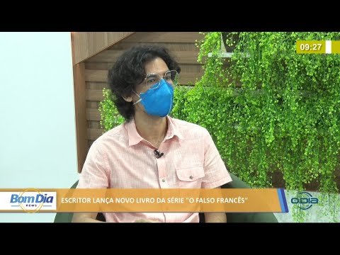 Escritor lança novo livro da série O Falso Francês 16 06 2021