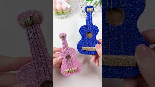 Download lagu DIY small guitar made from cardboard, creative handmade DIY#diy #manual #art #craft #Handmade#Guitar mp3