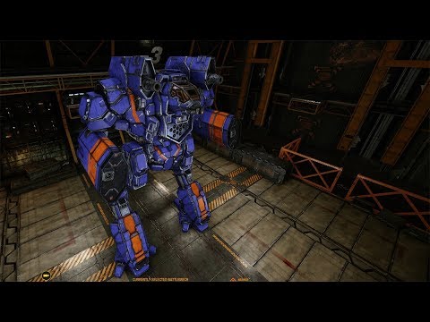 [4:40] 90-ton Blood Asp vs 100-ton King Crab - MechWarrior Online