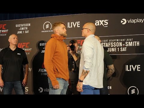 UFC Stockholm Media Day Staredowns - MMA Fighting