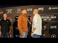 UFC Stockholm Media Day Staredowns - MMA Fighting