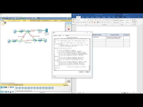 Lab 5.2.2.3 Packet Tracer - Troubleshooting Single-Area OSPFv2