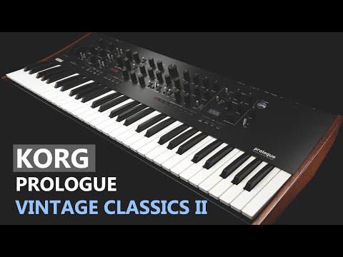 KORG PROLOGUE  - "VINTAGE CLASSICS II" SOUNDPACK (150 patches) - Stranger Synths Demo