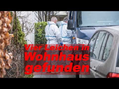 Vierköpfige Familie tot aufgefunden: Mann soll seine Frau und Kinder erschossen haben