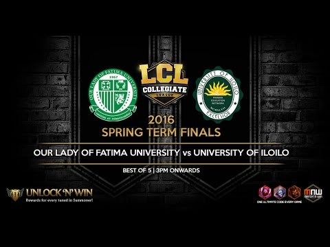 LCL 2016 Spring Split- Finals - UI vs OLFU Bo5: Game 5