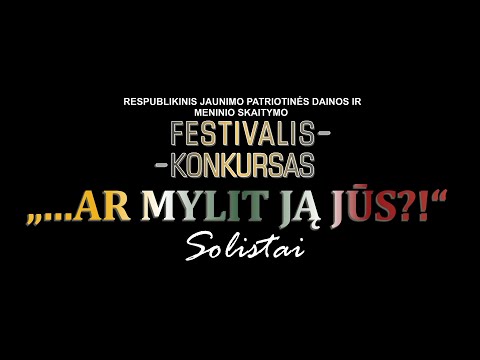 [AR MYLIT JĄ JŪS 2021] Goda Džalagonija - Lietuva