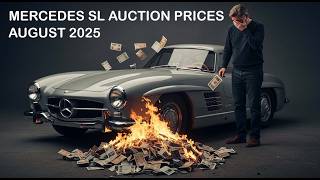 Mercedes SL: Ceny na aukcji. Ryzyko sprzedaży bez ceny minimalnej