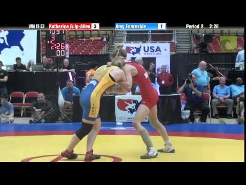 53 KG - Katherine Fulp-Allen vs. Amy Fearnside