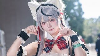 ✨【コスプレ特集】肩出し猫耳メイドが可愛すぎる！「ホロライブ」沙花叉クロヱの魅力全開💙✨