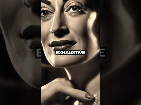 Joan Crawford's Secret to Timeless Beauty Revealed! #Shorts