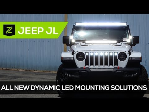 Jeep Wrangler JL Dynamic LED Mounting Solutions from ZROADZ