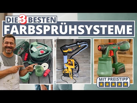 Bestes Farbsprühsystem - Bosch oder Wagner?