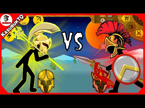 HACK FULL POWER AND SUMMON X9999 GOLDEN SPEARTON VS AL SKINS SPEARTON | STICK WAR LEGACY - KASUBUKTQ