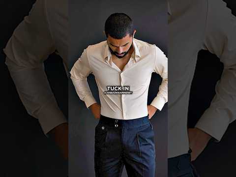 Jose Zuniga Explains How To Tuck In Shirts CORRECTLY ????✅