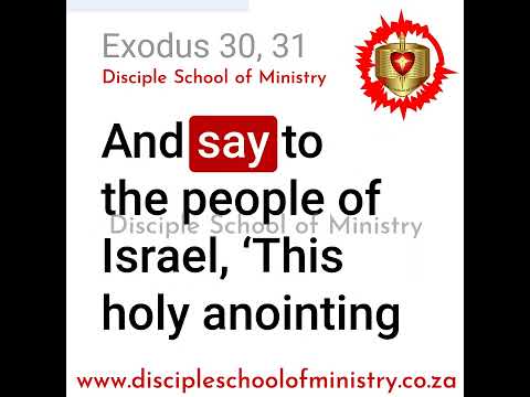 Daily Bible Reading 1 13/02 Exodus 30, 31 #dsom  #discipleship #bible #disciplelife #dailydevotional